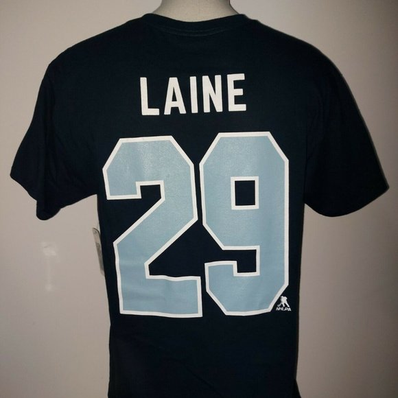 NFL Official Licensed Winnipeg Jets PATRICK LAINE #29 Mens T-Shirt - Picture 2 of 5